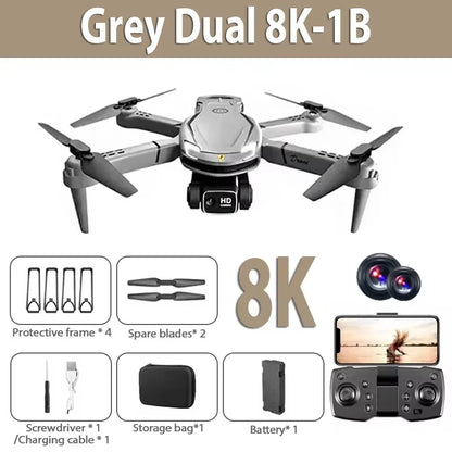 For Xiaomi V88 Drone 8K 5G GPS Professional HD Aerial Photography Remote Control Aircraft HD Dual Camera Quadcopter Toy UAV